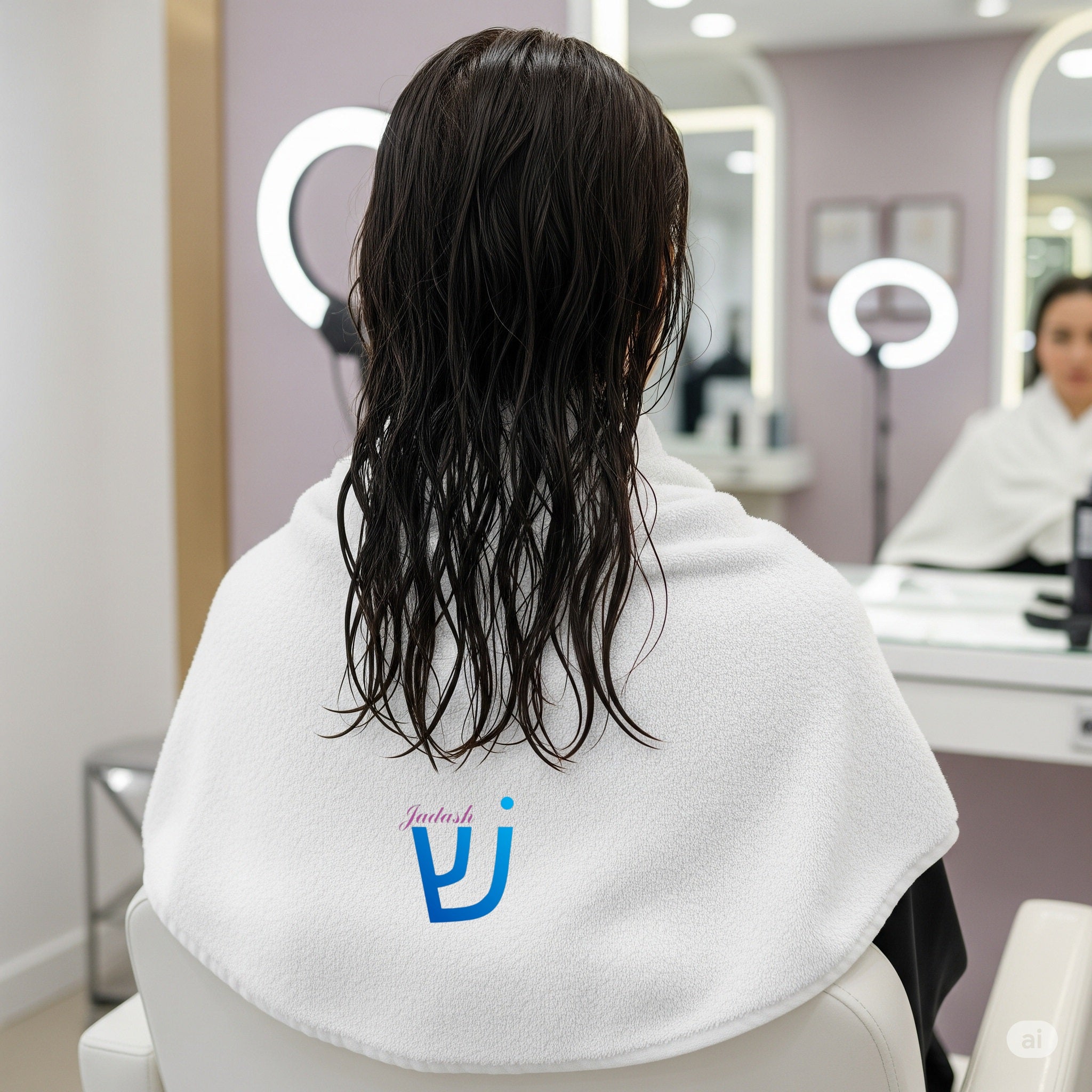 Microfiber Shoulder Towel for Hair Stylists – Bleach Proof Salon Cape Towel