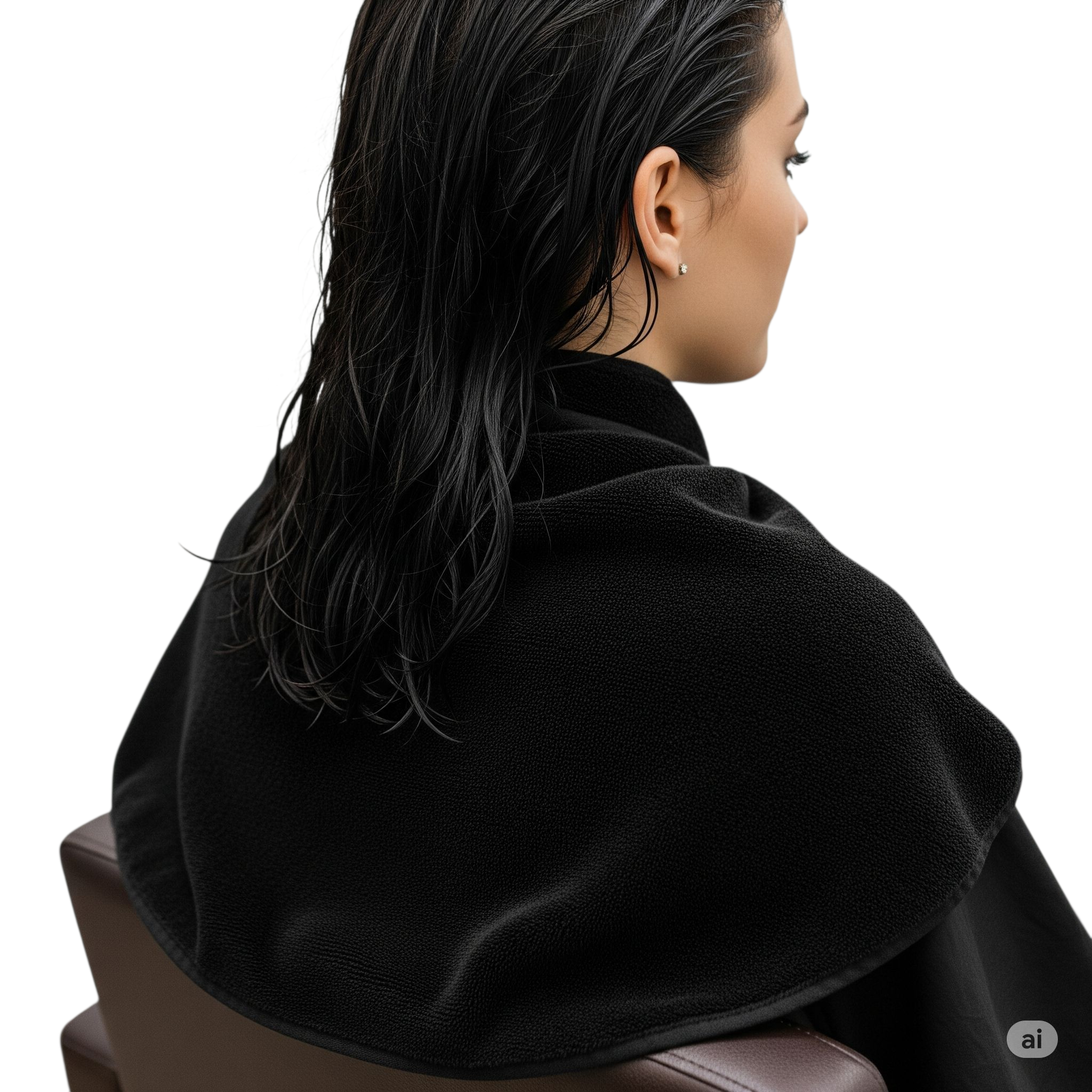 Microfiber Shoulder Towel for Hair Stylists – Bleach Proof Salon Cape Towel