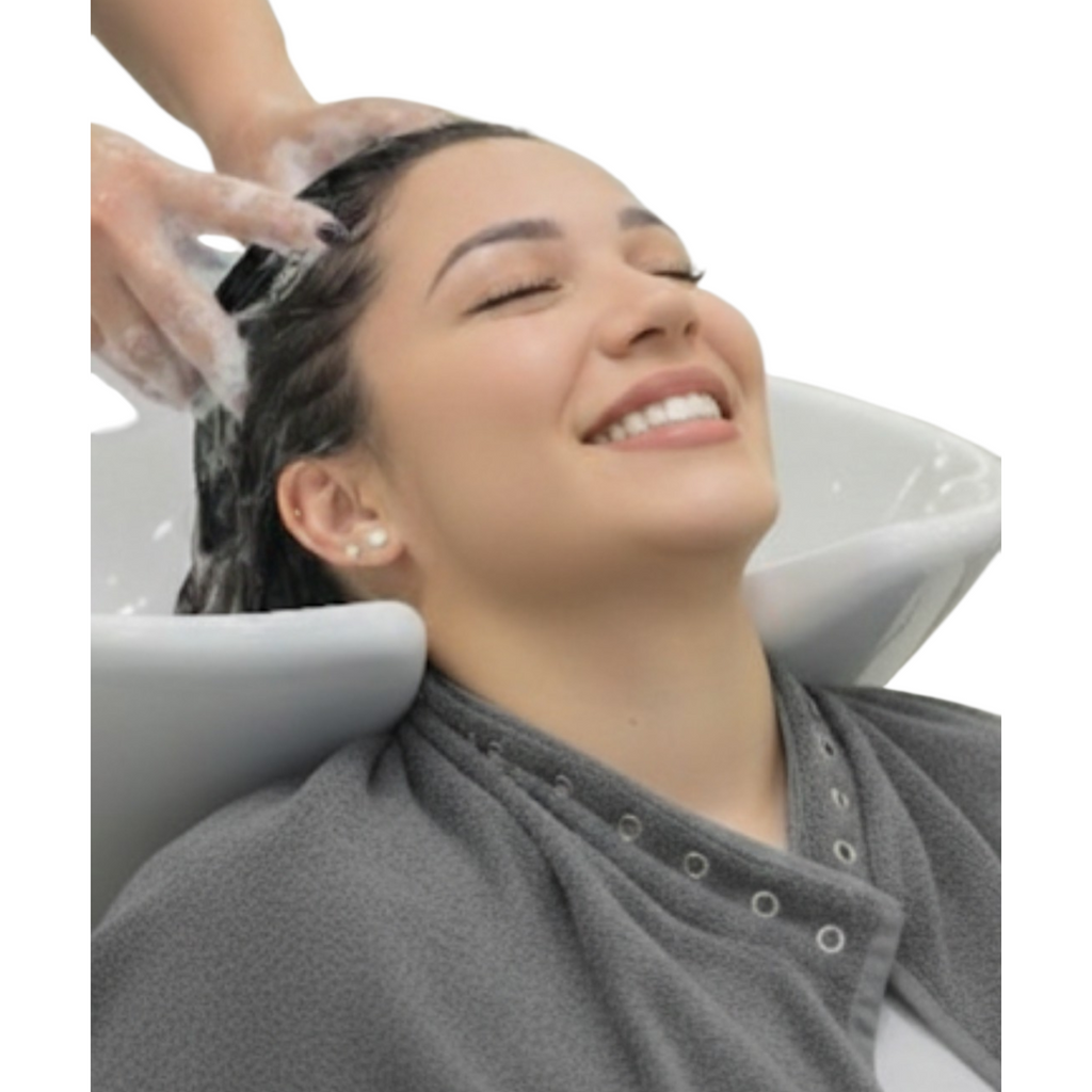Microfiber Shoulder Towel for Hair Stylists – Bleach Proof Salon Cape Towel