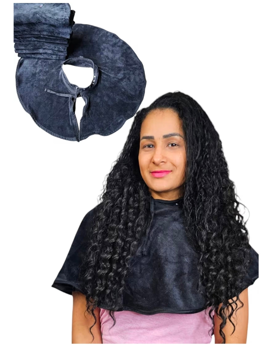 Microfiber Shoulder Towel for Hair Stylists – Bleach Proof Salon Cape Towel