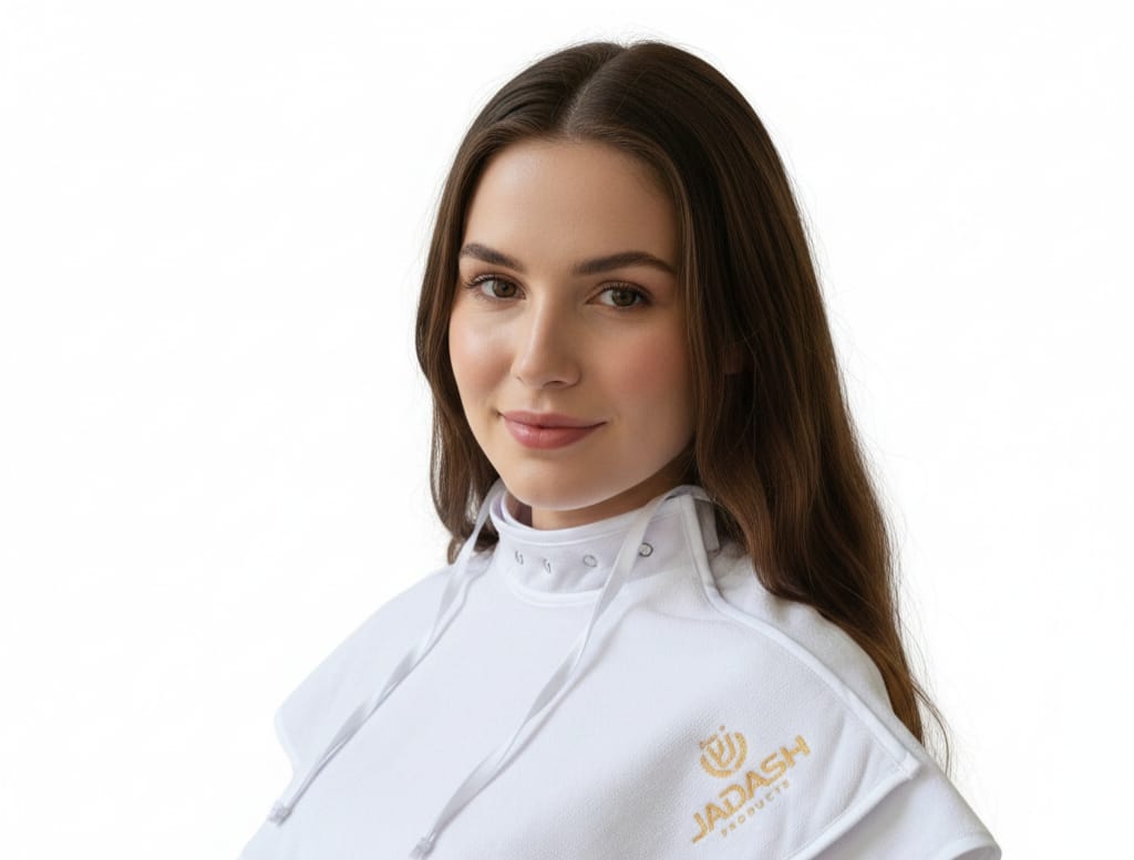 Microfiber Shoulder Towel for Hair Stylists – Bleach Proof Salon Cape Towel
