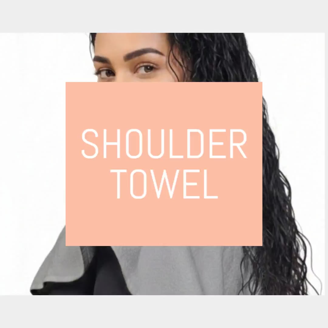 Microfiber Shoulder Towel for Hair Stylists – Bleach Proof Salon Cape Towel